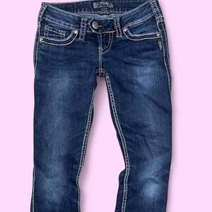 Silver Jeans Women's Boot Cut in Dark Blue